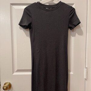 Zara Grey Midi Dress